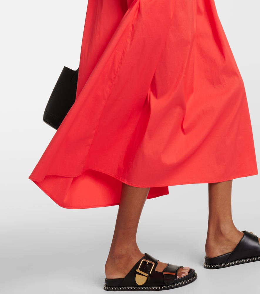 Max Mara Stelvio cotton-blend midi dress