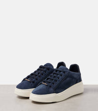 Max Mara SuperSuede suede platform sneakers