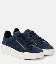 Max Mara SuperSuede suede platform sneakers