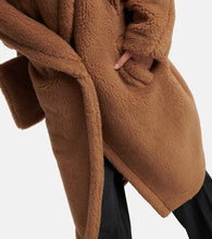 Max Mara Teddy Bear camel hair and silk coat