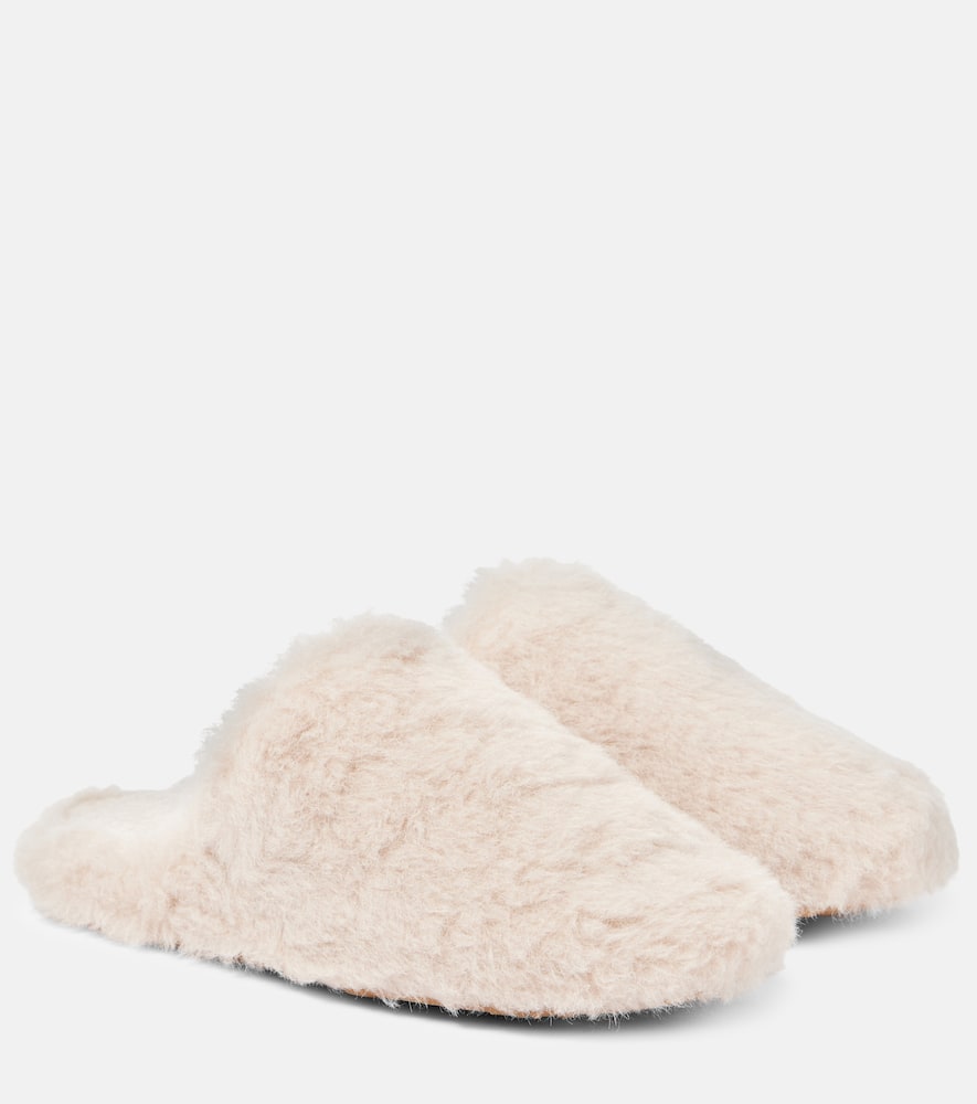 Max Mara Teddy slippers