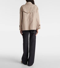 Max Mara The Cube Dtrench twill trench coat