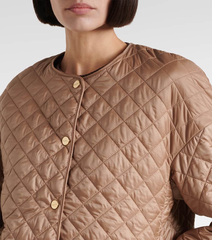 Max Mara The Cube Luci quilted padded jacket