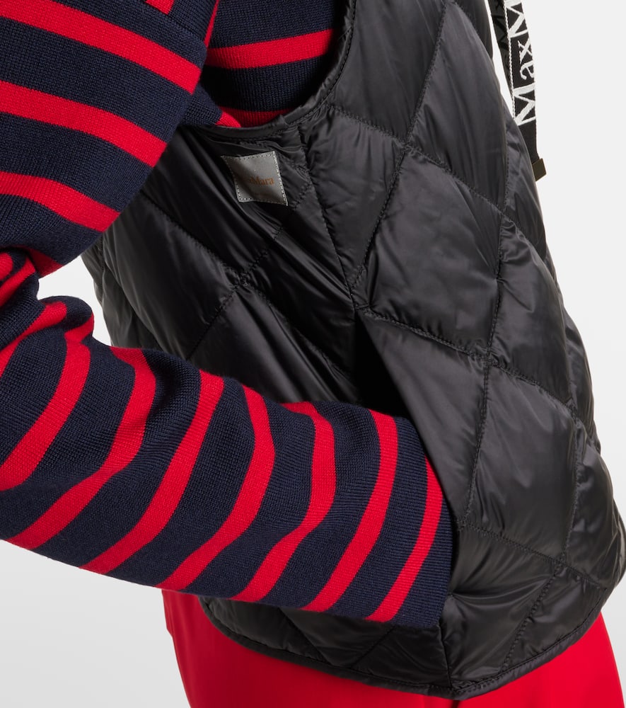 Max Mara The Cube Tregic quilted down vest