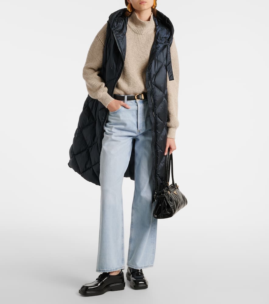 Max Mara The Cube Tregil quilted down vest