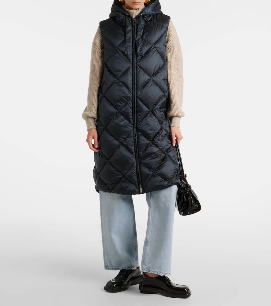 Max Mara The Cube Tregil quilted down vest