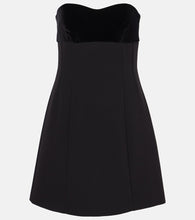 Max Mara Trani strapless cotton minidress. Max Mara Trani 无肩带棉质迷你连衣裙