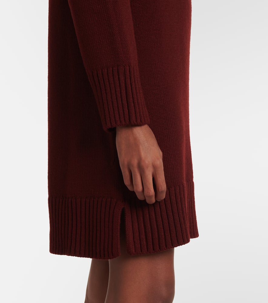 Max Mara Trudy virgin wool turtleneck minidress
