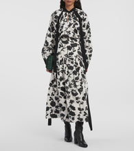Max Mara Udente floral cotton maxi skirt