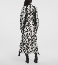 Max Mara Udente floral cotton maxi skirt