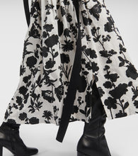 Max Mara Udente floral cotton maxi skirt
