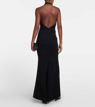 Max Mara Uranio halter maxi dress
