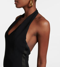 Max Mara Uranio halter maxi dress
