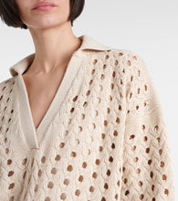 Max Mara Urna cutout cotton minidress