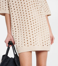 Max Mara Urna cutout cotton minidress