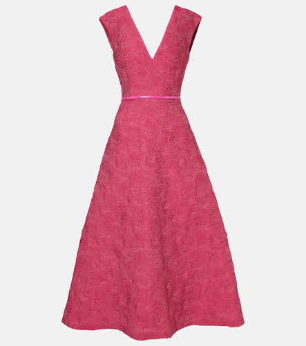 Max Mara Valdese belted midi dress