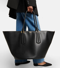 Max Mara Vasel leather tote bag