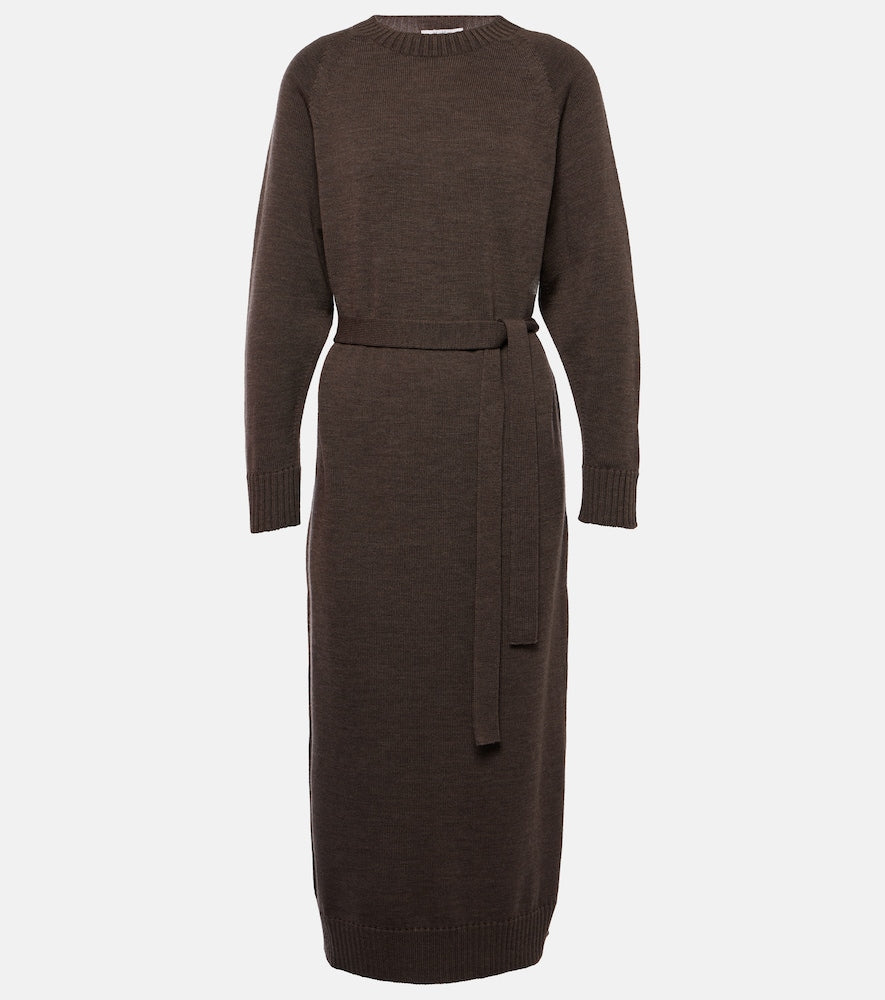 Max Mara Virgin wool midi dress. Max Mara 纯羊毛中长连衣裙