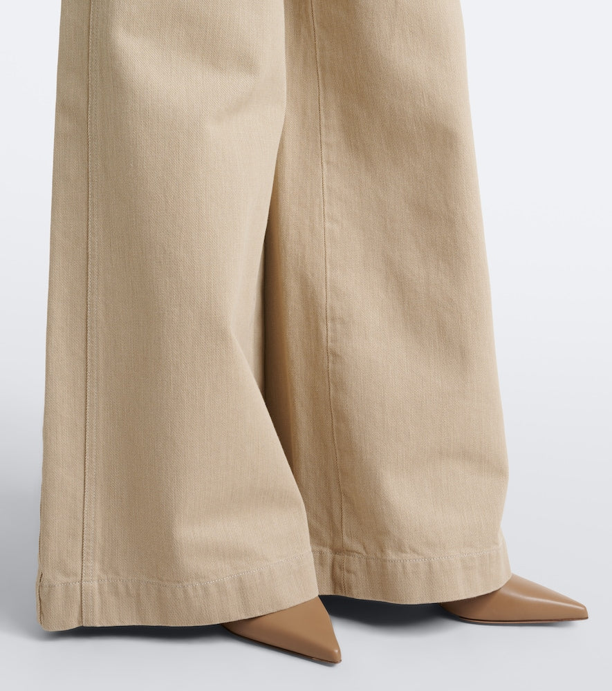 Max Mara Leather pumps (Beige) - Mid Heel Pumps