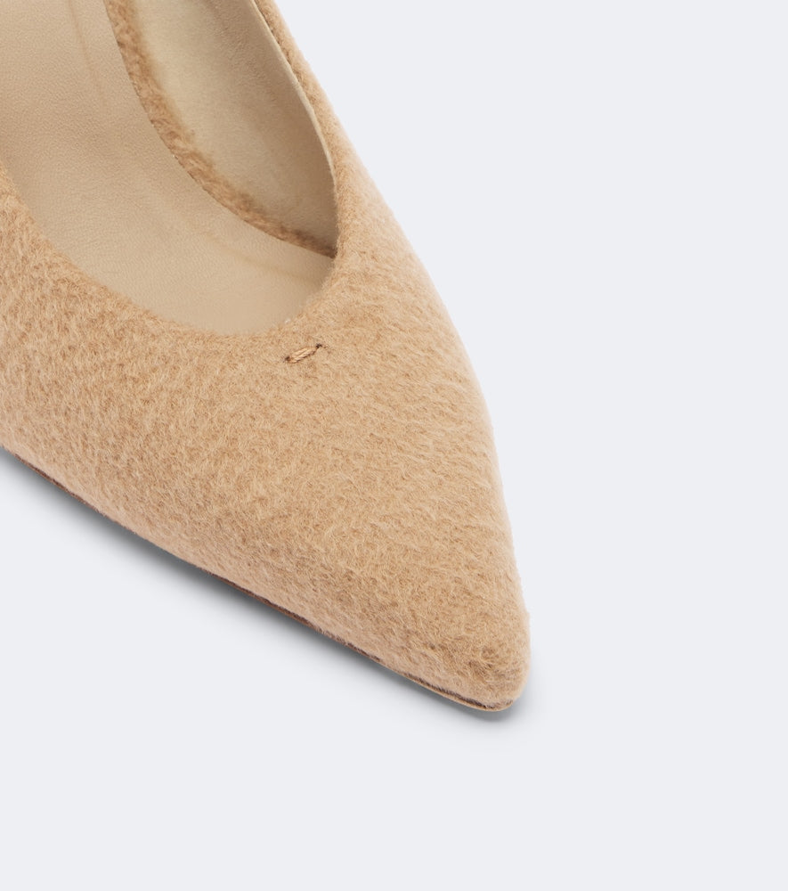 Max Mara Suede-lined pumps (Brown) - Mid Heel Pumps
