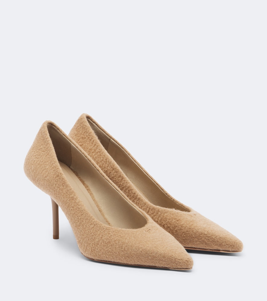 Max Mara Suede-lined pumps (Brown) - Mid Heel Pumps