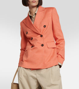 Max Mara Zirlo cotton and linen blazer