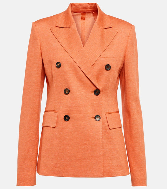 Max Mara Zirlo cotton and linen blazer