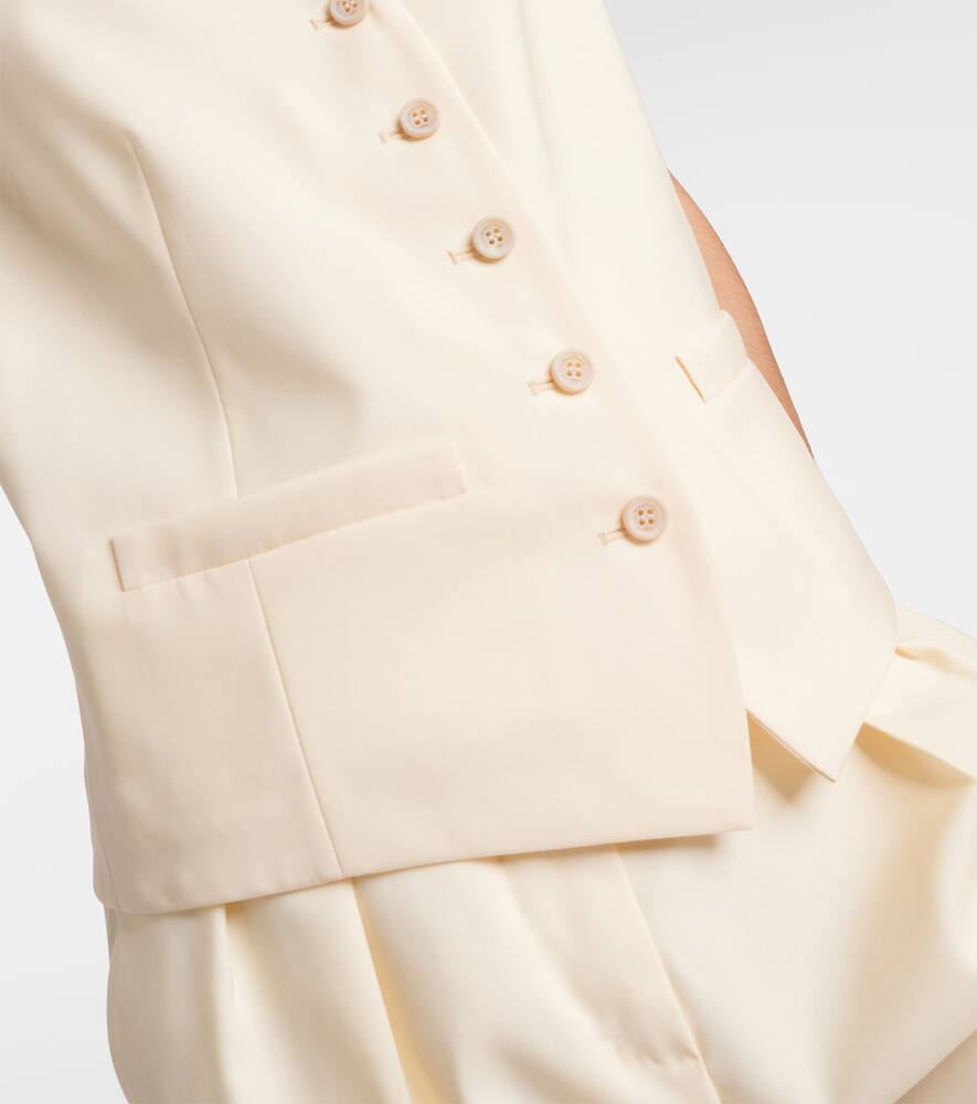 Max Mara Zuai virgin wool vest