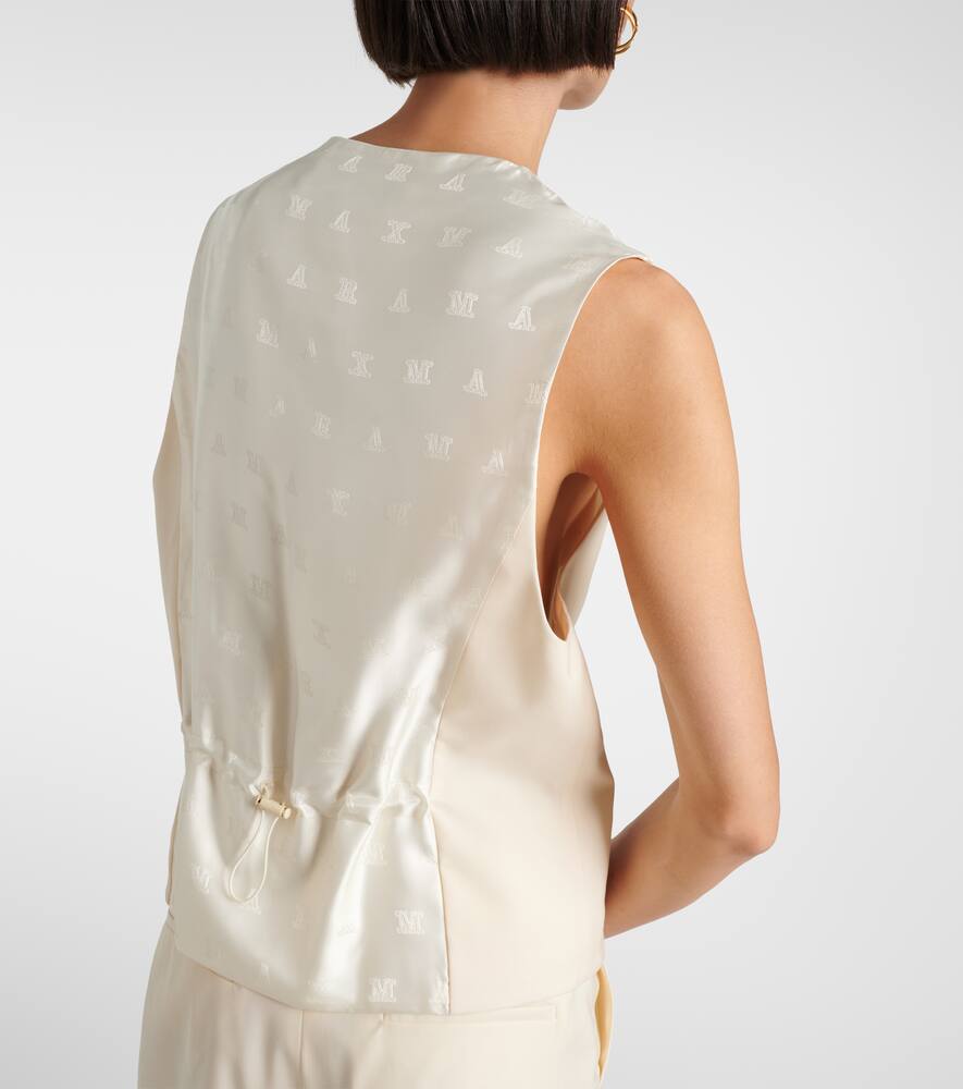Max Mara Zuai virgin wool vest
