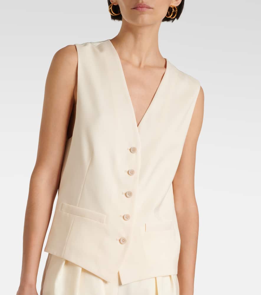 Max Mara Zuai virgin wool vest