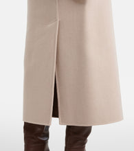 Max Mara Zuppa wool and cashmere wrap skirt