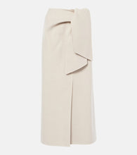 Max Mara Zuppa wool and cashmere wrap skirt - Max Mara Zuppa 羊毛羊绒裹身裙