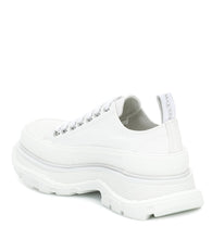 McQueen Canvas platform sneakers
