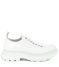 McQueen Canvas platform sneakers