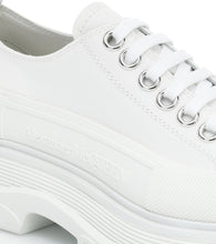 McQueen Canvas platform sneakers
