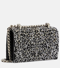 McQueen Jewelled Satchel Mini embellished crossbody bag