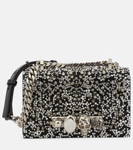 McQueen Jewelled Satchel Mini embellished crossbody bag - McQueen 珠宝装饰迷你斜挎包