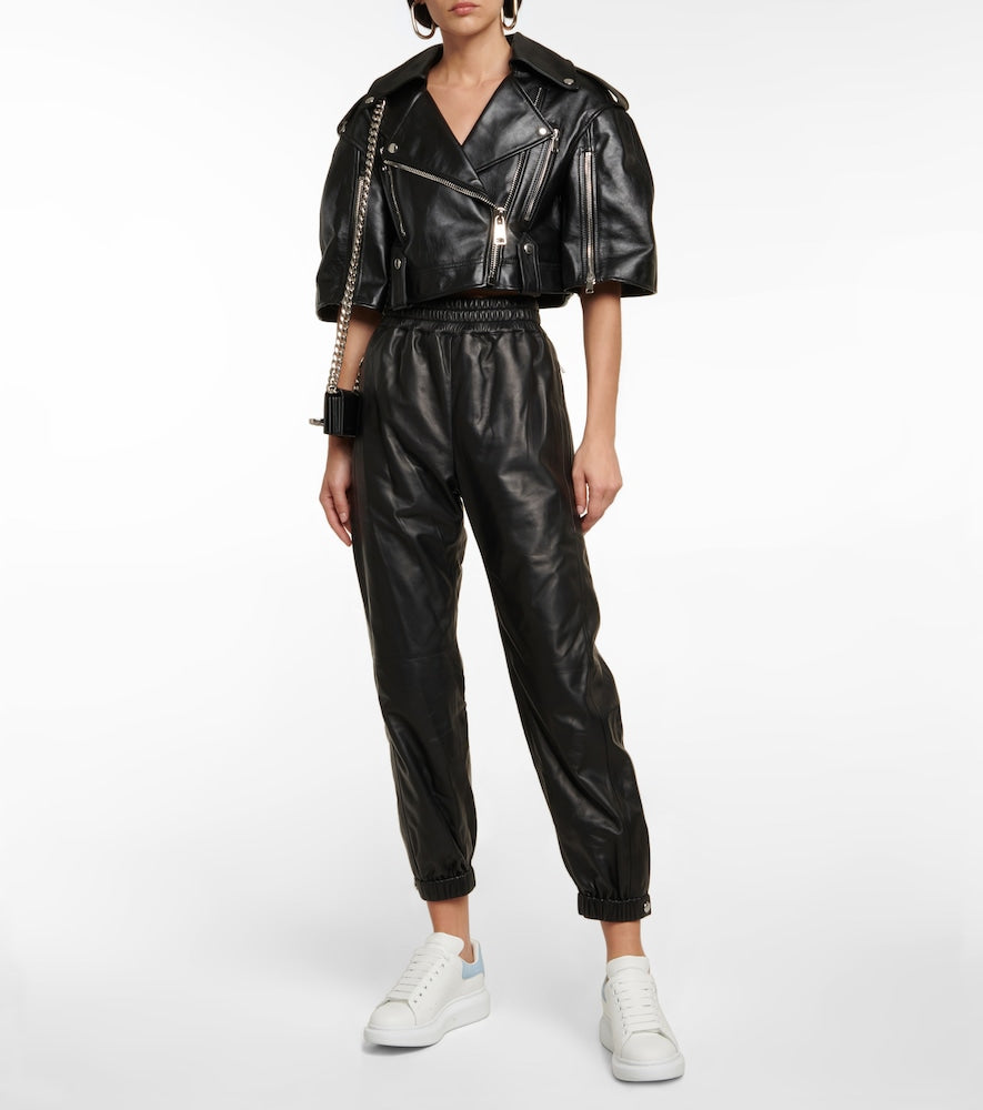 McQueen Leather sneakers