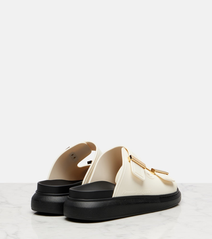 McQueen Hybrid sandals (White) - Flat Sandals