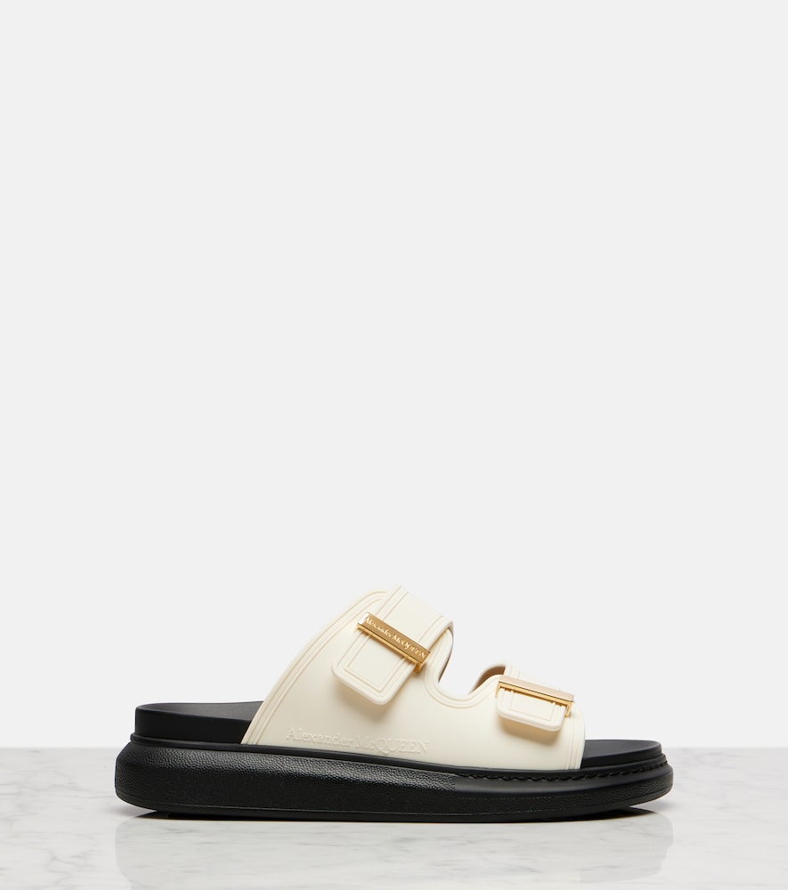 McQueen Hybrid sandals (White) - Flat Sandals