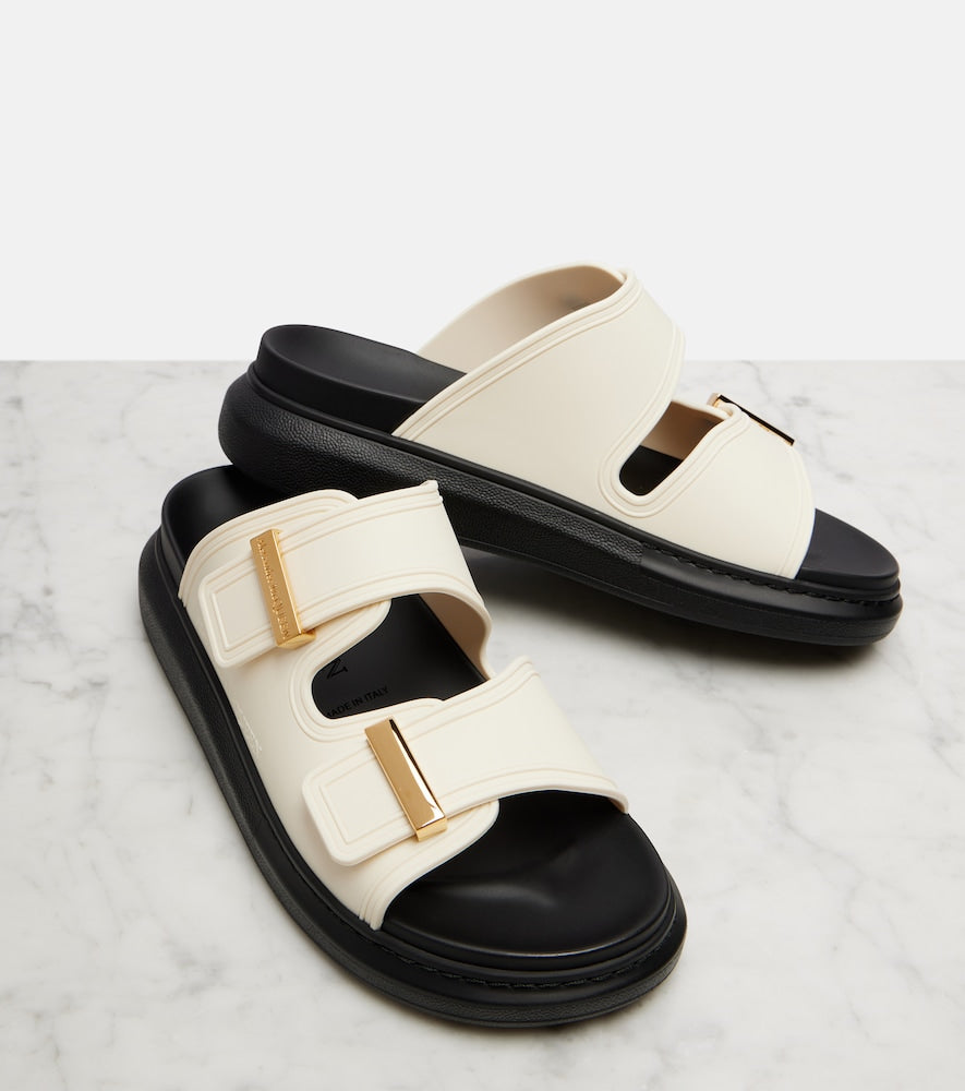 McQueen Hybrid sandals (White) - Flat Sandals