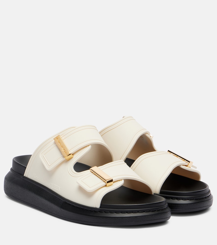 McQueen Hybrid sandals (White) - Flat Sandals