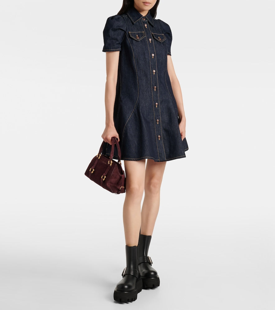 McQueen Sofa Buckle leather ankle boots - Black Flat Boots