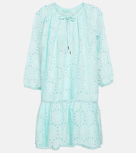 Melissa Odabash Ashley embroidered cotton minidress