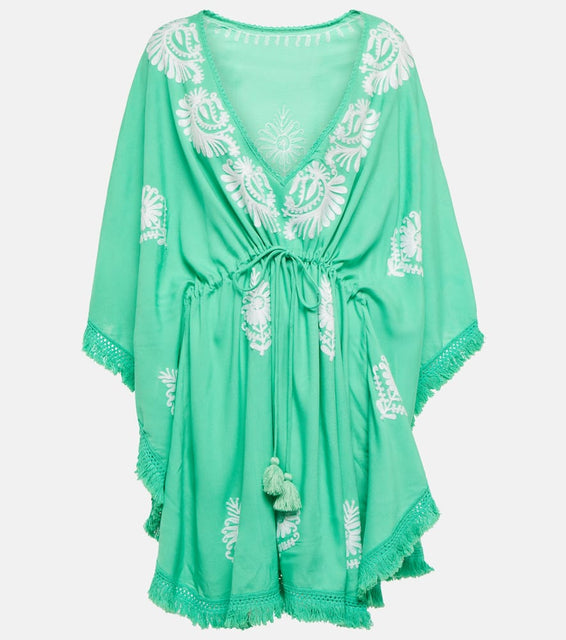 Melissa Odabash Irene embroidered minidress