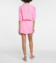 Melissa Odabash Rita embroidered cotton minidress