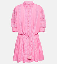 Melissa Odabash Rita embroidered cotton minidress