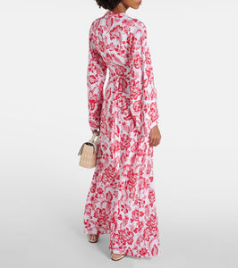 Melissa Odabash Wisdom floral wrap dress