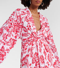 Melissa Odabash Wisdom floral wrap dress
