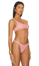 Mello The Label Sport Bikini Top in Red